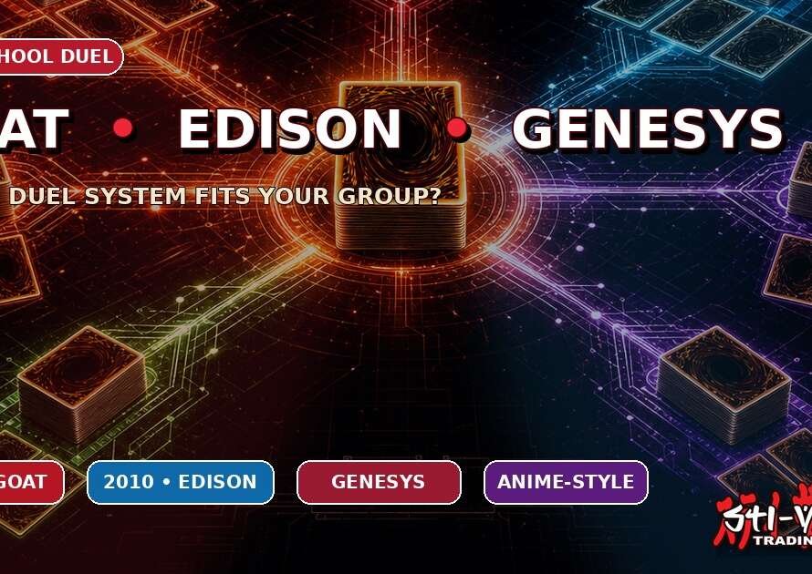 GOAT, Edison, GENESYS and Anime-style Yu-Gi-Oh! systems for Egyptian Duelists